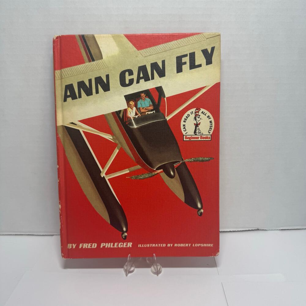 Ann Can Fly, Book Club, Fred Phleger, Robert Loshire Vintage Kids Book 1959 HC